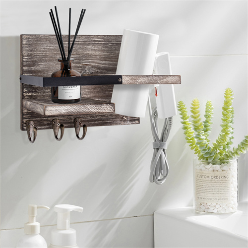 Wall Mount Hair Dryer Storage